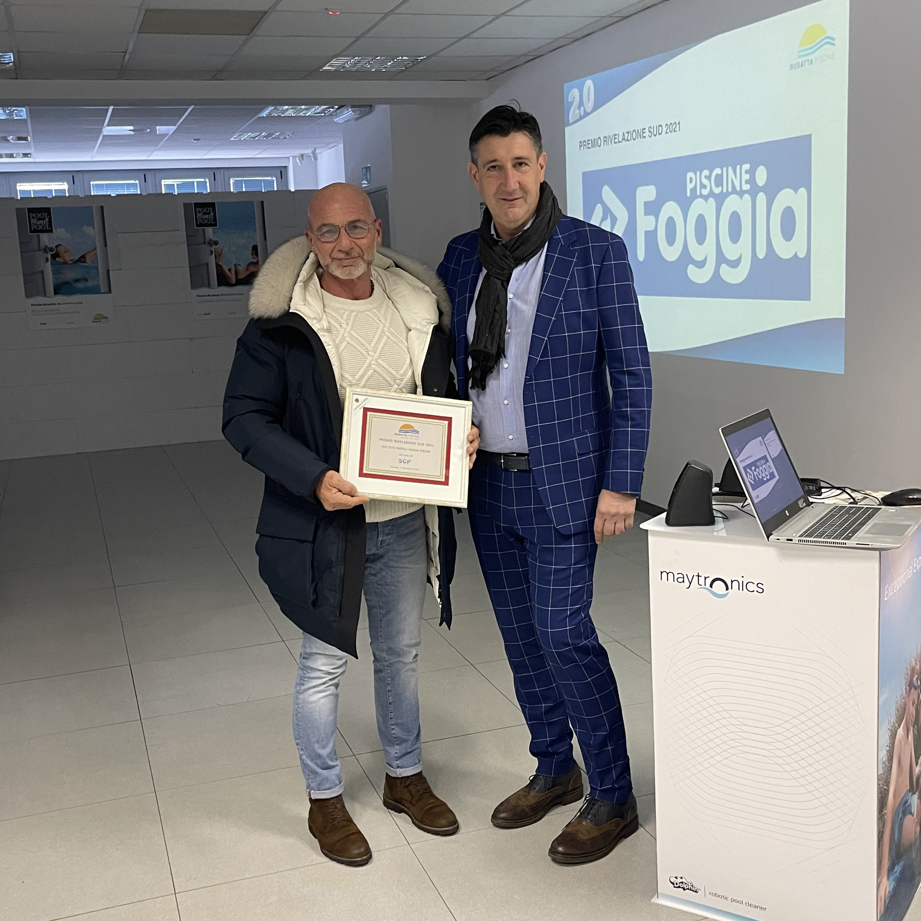 Two 2021 Revelation Award, South Award to Due Effe Fratelli Foggia in Rome