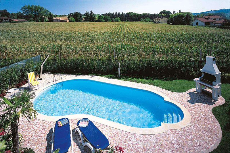 Piscine interrate, linea Fantasy.